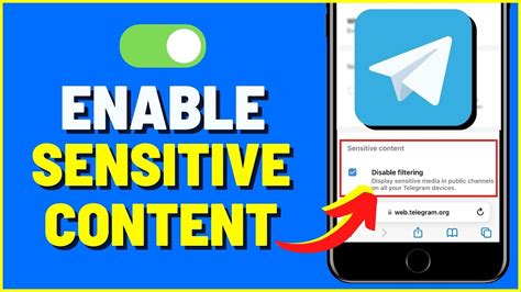 telegram nsfw|How to View Sensitive Content on Telegram .